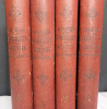 Home of the Nobility and Gentry Great Britian , 4 Volume Book Set . D. Banks, 11, Queen Street London . Circa 1880s - 2