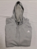 Adidas | XL Grey Fall Zip Up Hoodie