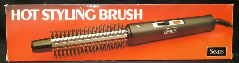 Vintage Sears | Hot Styling Brush For Curling Hair * Tested & Working *