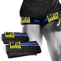 New 2-Pack BFR Occlusion Bands | Blood Flow Restriction Bands - forr Legs, Booty & Glutes, 2-Inch Wide Straps - for Gym & Weight Lifting to Increase Muscle Mass in Women & Men | 25.5&rdquo; x 2&rdquo;