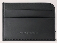 New CARL FRIEDRIK Hatton Minimalist Leather Card Holder | Retails for Over $150! | 3.9" x 2.9"