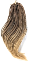New Bundle of Synthetic Hair Dreadlocks | 14 Double-Ended Locks up to 40" Long | Retails for Over $75!