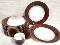 Denby Stoneware Plates, Platters + Made in England