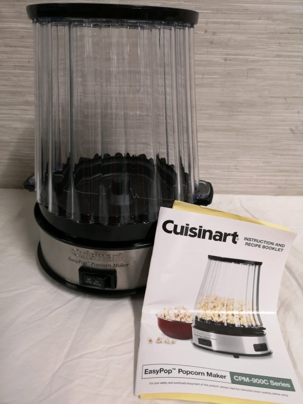 Cuisinart EasyPop Popcorn Maker CPM-900C Series - Working