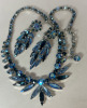 Fantastic Sherman Necklace & Drop Earrings Sapphire & Light Sapphire - 2