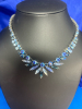 Fantastic Sherman Necklace & Drop Earrings Sapphire & Light Sapphire - 4