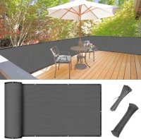 New Balcony Privacy Screen Cover | Grey 3' x 16.4'