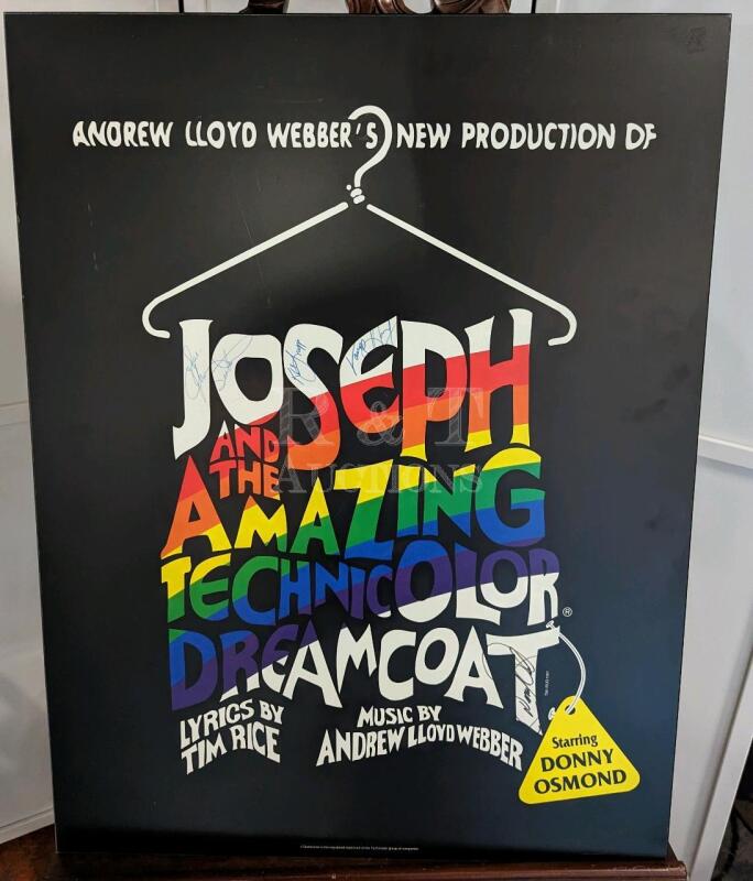 Joseph and the Technicolor Dreamcoat Laminated Poster Signed by Cast Members