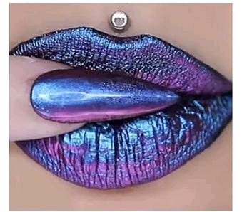 New Chaotic Cosmetics Color Chrome Lipstick “Funky Peacock” | 10g • 0.35oz