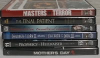 6 DVDs of Scary Movies