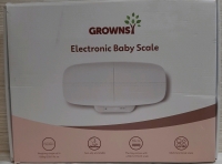 New in Open Box- Grownsy Electronic Baby Scale All parts present excluding the battery cover Powers Up 3AAA for power Retail $89.49