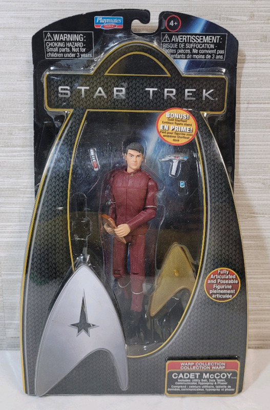 2009 STAR TREK " Cadet McCoy " 6" Action Figure in Sealed Package