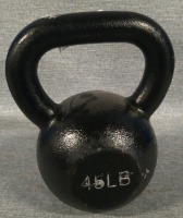 45Lb CastIron Kettlebell