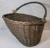 Wicker Handlebar Bike Basket , measures 17.5"×11.5"×15"