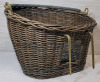 Wicker Handlebar Bike Basket , measures 17.5"×11.5"×15" - 2