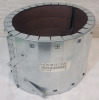 Ceramic Fire Stop Protection Collar . Measures 8" Tall & 12" Diameter