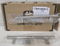 7 New | Goldenwarm Stainless Steel T Bar Drawer Pull Knobs ( 7.5" Long w/ 5.5" Apart Screw Holes For Install )