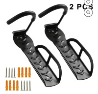 2 Pcs New | Heavy Duty Bicycle Wall Hook Mount Holder For Garage/shed | Vertical Bike Rack Indoor Storage System ( Hardware Included) * Retails For $56.61 *