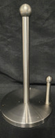 New | Stainless Steel Paper Towel Holder 13" Tall ( 8" Diameter )