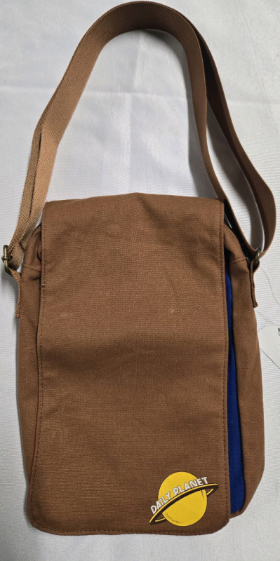 World's Finest &bull; The Collection &bull; | Daily Planet Superman Crossbody Bag / Satchel ( Bag Is 12" x 9" )