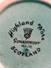 Vintage Govancroft Scotland Highland Ware Ceramic Thistle Teapot, Creamer & Sugar Dish - 6