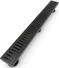 New | Webang 36" Inch Shower Linear Black Drain Rectangular Floor Drain With Accessorys * Retails For 230.42*