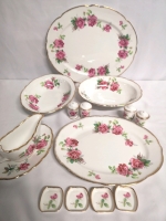 Vintage Royal Stafford Serving Dishes Berkeley Rose Pattern - Made in England