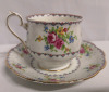 7 Vintage Royal Albert Petit Point Cups & Saucers - Made in England - 3