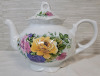 Arthur Wood & Sons Multi-Color Roses Tea Pot with Tea Lugger - 2