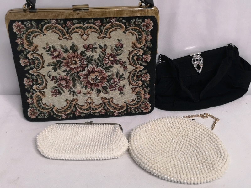 4 Vintage Purses/handbags