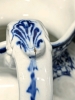 Antique "Flow Blue" Huron F Winkle & Co Ltd England Transferware / Whieldon Ware Pitcher, Washbasin & Vase - 6