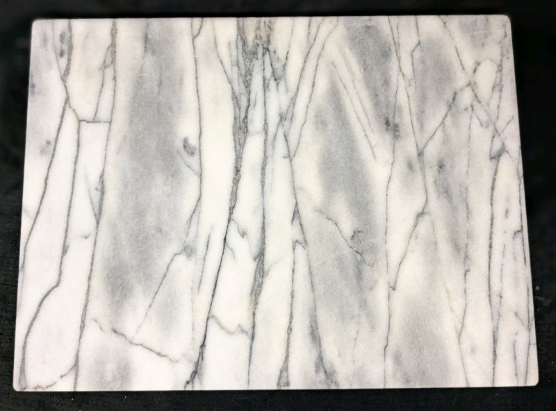 Handy Slightly Raised Marble Cutting / Charcuterie Board | 16" x 12"
