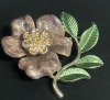 Vintage & Modern Enameled Brooches - 4