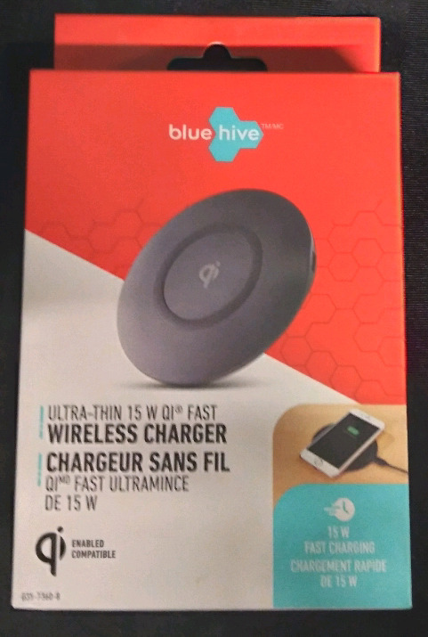 New Blue Hive Ultra Thin Wireless charger