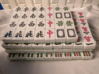 New Set of 136 Mah Jong Tiles