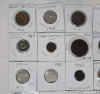 World Coin Lot : Canada , GB , Belgium , Netherlands , Cuba , Germany , Greece plus More . 34 Coins - 2