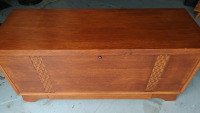 Vintage Lane Cedar Lined Chest - No key