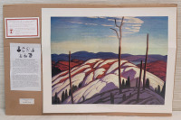 " Algoma, Lake Superior " Unframed Print by Group of Seven Artist Lawren Harris . Issued by Group of Seven Publishing