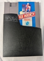 Vintage: Ice Hockey For the Nintendo Entertainment System. Comes with instruction Manual and Cartridge Sleeve