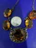 Pair of vintage necklaces including 1930's Czech glass - 3