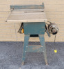 Eaton TECOmaster Bench Saw with GE 1/4hp Motor . Tested Working