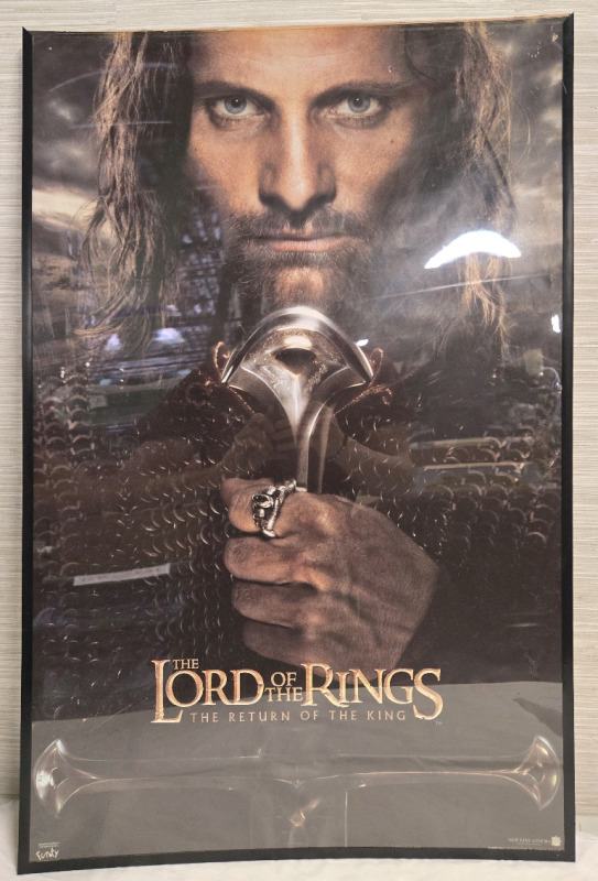 The Lord Of The Rings: The Return Of The Kings ( 22.5" x 34" ) Wall Poster With Frame