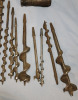 Vintage Hand Brace Drill & Drill Bits - 4