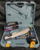 Mastercraft Air Compressor Framing Nailer w/Case & 1/2 Box Nails . Use with 2” - 3-1/2” 34-degree clipped-head framing nails