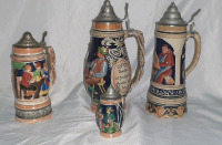 4 Beer Steins