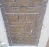 Vintage Leaded Glass Cabinet Doors , Pair . Each door measures 15 7/8"×58" . - 4