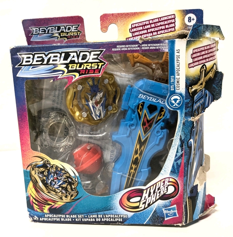 New Damaged Box | BeyBlade Burst Rise Hyper Sphere Apocalypse Blade Set | D75 / TH15 Cosmic Apocalypse A5