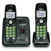 As New Vtech 2 Handset Cordless Digital Answering System. CS6114-21