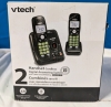 As New Vtech 2 Handset Cordless Digital Answering System. CS6114-21 - 2