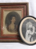 2 Vintage Framed Portraits